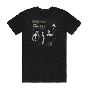 The Section Quartet Fuzzbox Album Cover T-Shirt Black The Section Quartet Fuzzbox Album Cover T-Shirt Black