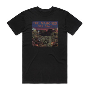 The Mahones Rise Again Album Cover T-Shirt Black