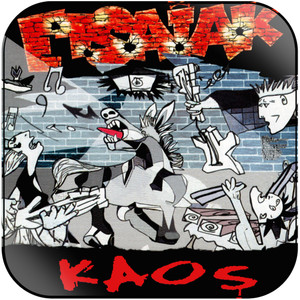 Etsaiak Kaos Album Cover Sticker