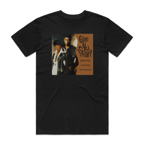 Toni Braxton Give U My Heart Album Cover T-Shirt Black