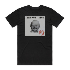 Timpuri noi Unplugged N Concert Album Cover T-Shirt Black Timpuri noi Unplugged N Concert Album Cover T-Shirt Black