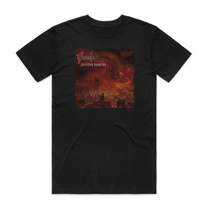 Thanatos Justified Genocide Album Cover T-Shirt Black