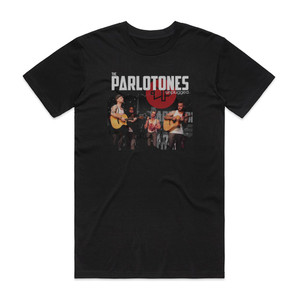 The Parlotones Unplugged Album Cover T-Shirt Black
