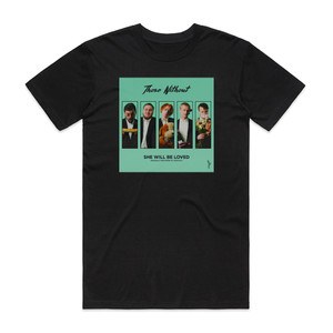 Those Without She Will Be Loved Album Cover T-Shirt Black