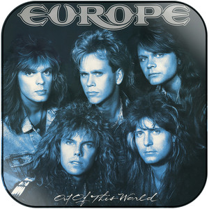 Europe Out Of This World Album Cover Sticker Europe Out Of This World Album Cover Sticker