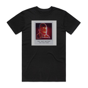 The Juan MacLean Less Than Human Album Cover T-Shirt Black The Juan MacLean Less Than Human Album Cover T-Shirt Black