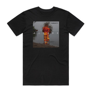 Therapy_ Cleave Album Cover T-Shirt Black Therapy_ Cleave Album Cover T-Shirt Black