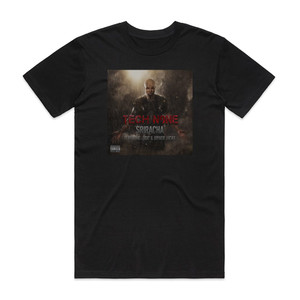 Tech N9ne Sriracha Album Cover T-Shirt Black Tech N9ne Sriracha Album Cover T-Shirt Black