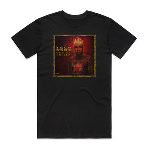 Tech N9ne Party The Pain Away Album Cover T-Shirt Black Tech N9ne Party The Pain Away Album Cover T-Shirt Black