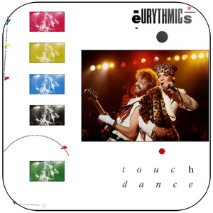 Eurythmics Touch Dance Album Cover Sticker Eurythmics Touch Dance Album Cover Sticker