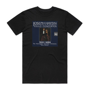 Truls Mork Cello Concertos Album Cover T-Shirt Black Truls Mork Cello Concertos Album Cover T-Shirt Black