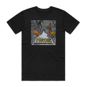 Torche Meanderthal Album Cover T-Shirt Black Torche Meanderthal Album Cover T-Shirt Black