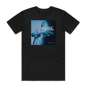 T-Bone Walker Presenting T Bone Walker Album Cover T-Shirt Black