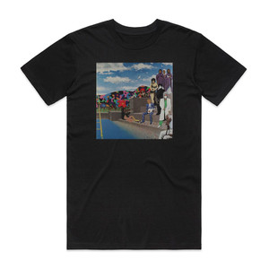 The Revolution Around The World In A Day Album Cover T-Shirt Black The Revolution Around The World In A Day Album Cover T-Shirt Black