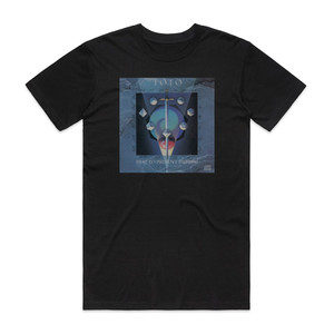 Toto Past To Present 1977 1990 Album Cover T-Shirt Black Toto Past To Present 1977 1990 Album Cover T-Shirt Black