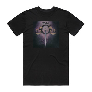 Toto Toto Album Cover T-Shirt Black Toto Toto Album Cover T-Shirt Black