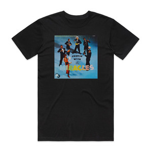 The Miracles Cookin With The Miracles Album Cover T-Shirt Black The Miracles Cookin With The Miracles Album Cover T-Shirt Black
