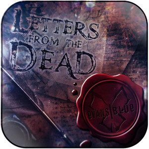 Evans Blue Letters From The Dead Album Cover Sticker Evans Blue Letters From The Dead Album Cover Sticker