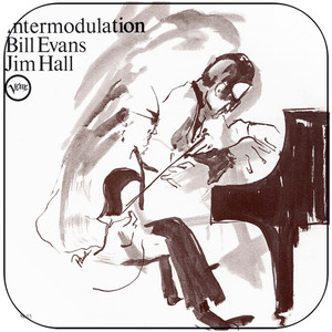 Bill Evans Intermodulation Album Cover Sticker Bill Evans Intermodulation Album Cover Sticker