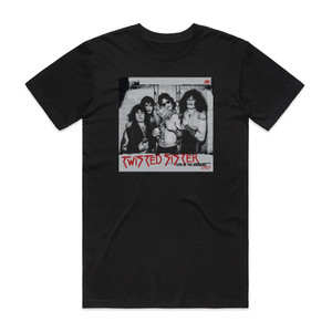 Twisted Sister Live At The Marquee 1983 Album Cover T-Shirt Black Twisted Sister Live At The Marquee 1983 Album Cover T-Shirt Black