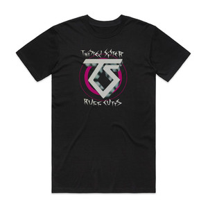 Twisted Sister Ruff Cuts Album Cover T-Shirt Black Twisted Sister Ruff Cuts Album Cover T-Shirt Black