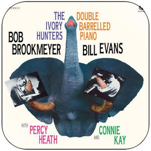 Bill Evans The Ivory Hunters Album Cover Sticker Bill Evans The Ivory Hunters Album Cover Sticker