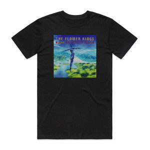 The Flower Kings Alive On Planet Earth Album Cover T-Shirt Black