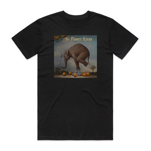 The Flower Kings Waiting For Miracles Album Cover T-Shirt Black