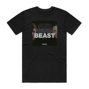 Thomas Gold Beast Album Cover T-Shirt Black Thomas Gold Beast Album Cover T-Shirt Black