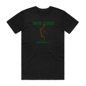 The Re-Stoned Reptiles Return Album Cover T-Shirt Black