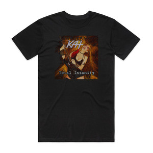 The Great Kat Total Insanity Album Cover T-Shirt Black The Great Kat Total Insanity Album Cover T-Shirt Black