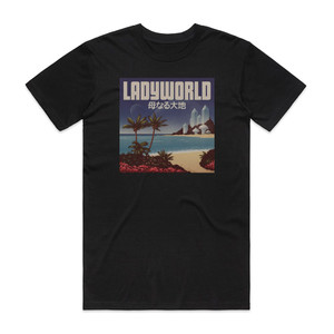 TWRP Ladyworld Album Cover T-Shirt Black TWRP Ladyworld Album Cover T-Shirt Black