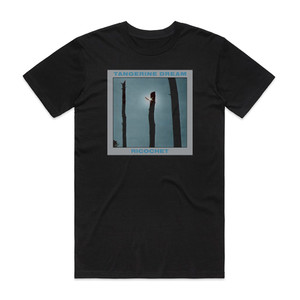 Tangerine Dream Ricochet 1 Album Cover T-Shirt Black Tangerine Dream Ricochet 1 Album Cover T-Shirt Black