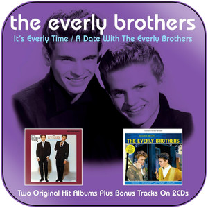 The Everly Brothers Its Everly Time A Date With The Everly Brothers Album Cover Sticker