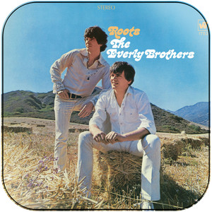 The Everly Brothers Roots Album Cover Sticker The Everly Brothers Roots Album Cover Sticker