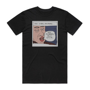 The Dead Milkmen Not Richard But Dick Album Cover T-Shirt Black The Dead Milkmen Not Richard But Dick Album Cover T-Shirt Black