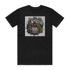 TrollfesT A Decade Of Drekkadence Album Cover T-Shirt Black