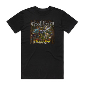 TrollfesT Helluva Album Cover T-Shirt Black