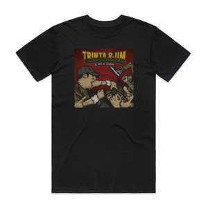 Trinta e Um Ao Vivo Na Academia Album Cover T-Shirt Black Trinta e Um Ao Vivo Na Academia Album Cover T-Shirt Black