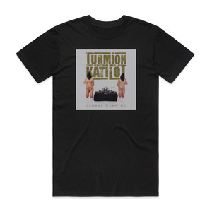 Turmion Katilot Global Warning Album Cover T-Shirt Black