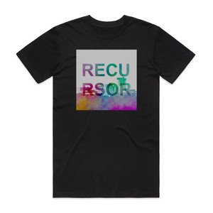 The Resonance Association Recursor Album Cover T-Shirt Black The Resonance Association Recursor Album Cover T-Shirt Black