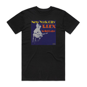 T Rex New York City Album Cover T-Shirt Black T Rex New York City Album Cover T-Shirt Black