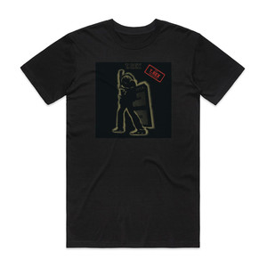 T Rex Electric Warrior 3 Album Cover T-Shirt Black