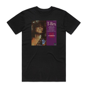 T Rex 20Th Century Boy Album Cover T-Shirt Black T Rex 20Th Century Boy Album Cover T-Shirt Black
