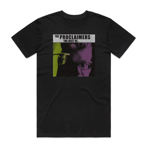 The Proclaimers The Best Of Album Cover T-Shirt Black The Proclaimers The Best Of Album Cover T-Shirt Black