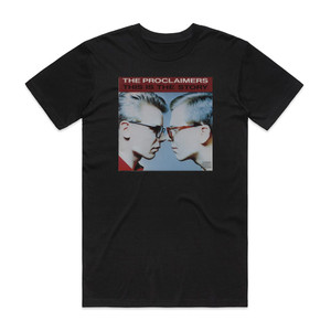 The Proclaimers This Is The Story Album Cover T-Shirt Black