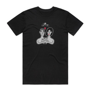The Hatters 1 Album Cover T-Shirt Black The Hatters 1 Album Cover T-Shirt Black
