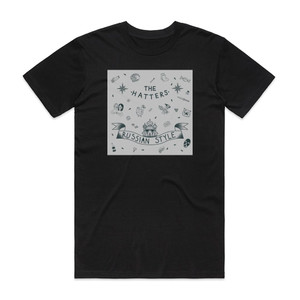The Hatters Russian Style Album Cover T-Shirt Black