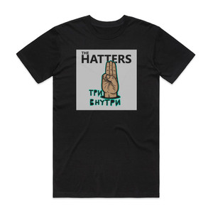 The Hatters  Album Cover T-Shirt Black
