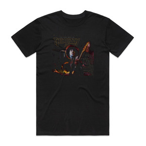 Thin Lizzy Dedication The Very Best Of Thin Lizzy Album Cover T-Shirt Black Thin Lizzy Dedication The Very Best Of Thin Lizzy Album Cover T-Shirt Black